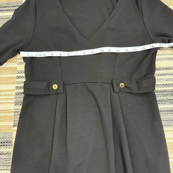 Isabella Oliver Black Workwear Classic Minimalist Pull Over Dress Size 10 - Picture 7 of 11